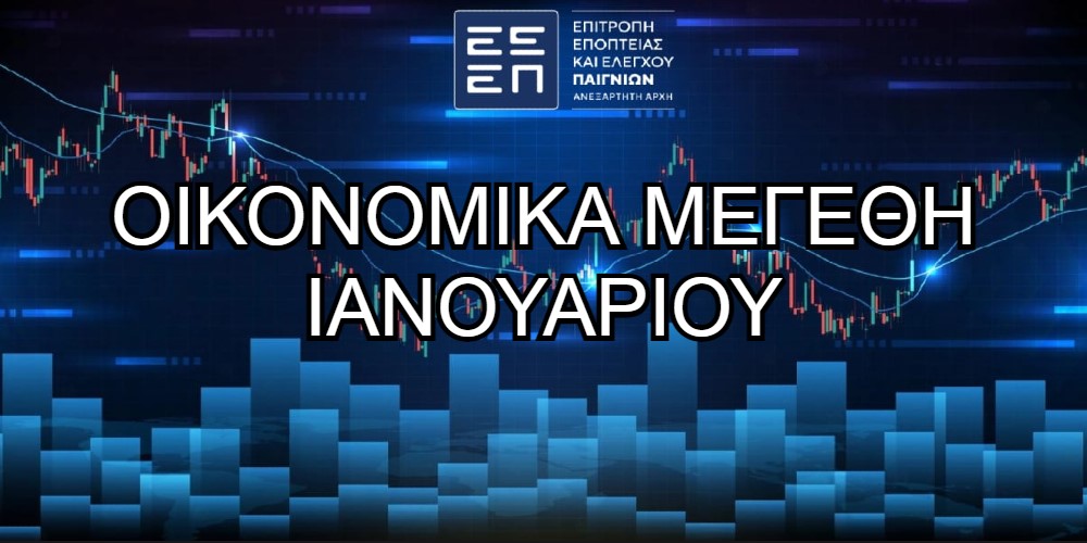 Πάνω από 3 δισ. πόνταραν οι Έλληνες τον Ιανουάριο!